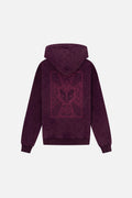 WASHED UNITY FLAG HOODIE WOMEN