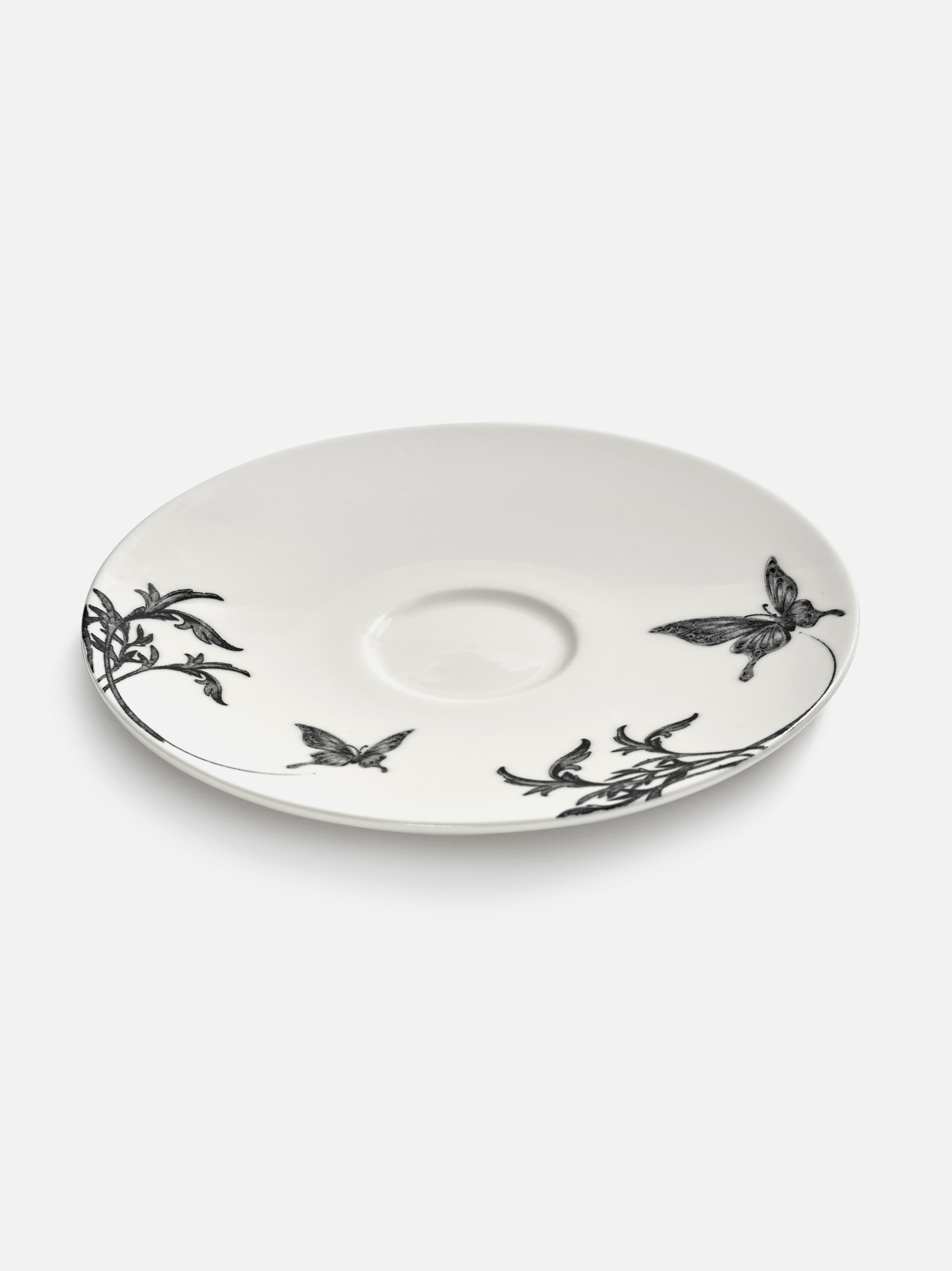 SERAX SAUCER CAPPUCCINO BUTTERFLY BALLET
