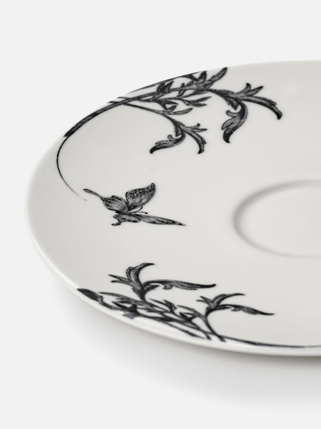 SERAX SAUCER CAPPUCCINO BUTTERFLY BALLET